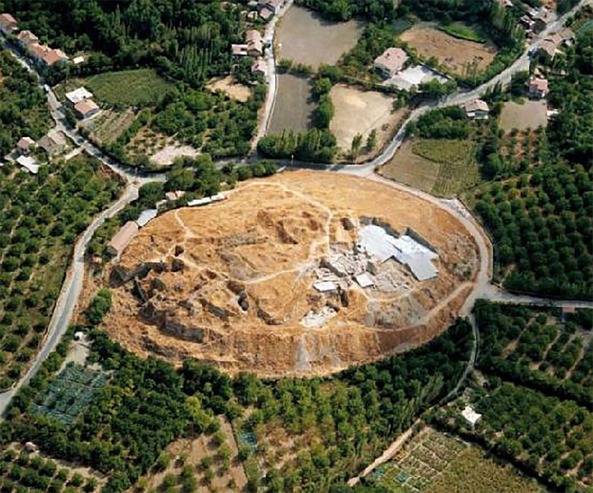 La colina de Arslantepe, en Turquía (http://www.turkishculture.org/)