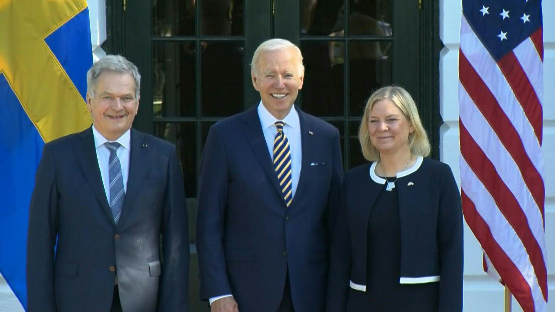 Biden respalda ingreso de Suecia y Finlandia a la OTAN