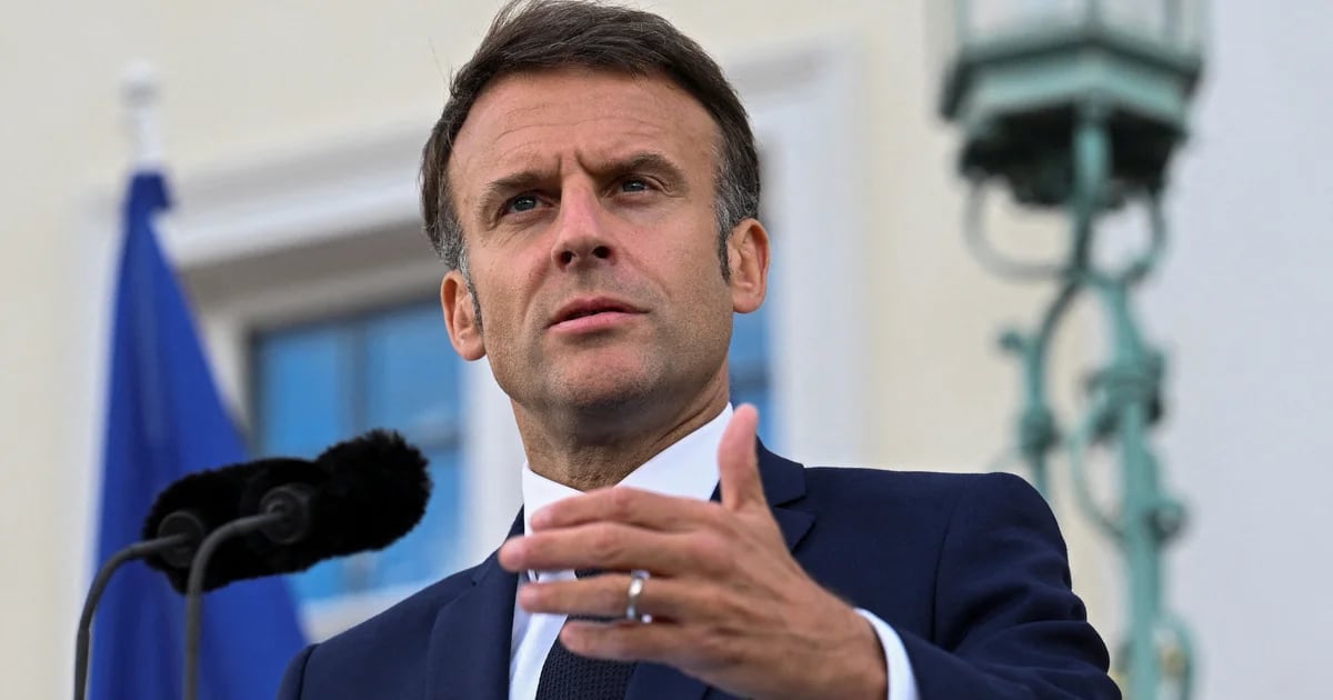 Emmanuel Macron has supported the American proposal to cease combating in Gaza