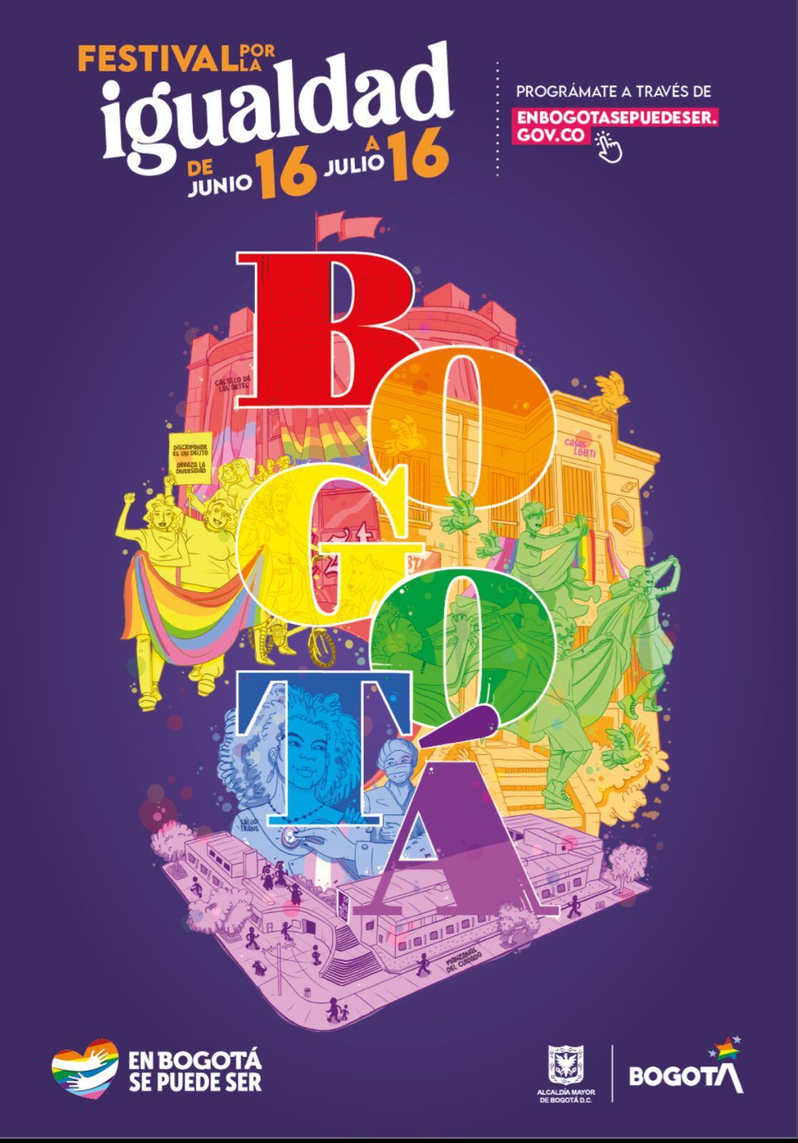 El evento se desarrollará en alianza con la Dirección de Diversidad Sexual de Bogotá, encargada de ejecutar la estrategia “En Bogotá se Puede Ser”. En Bogotá se puede ser.