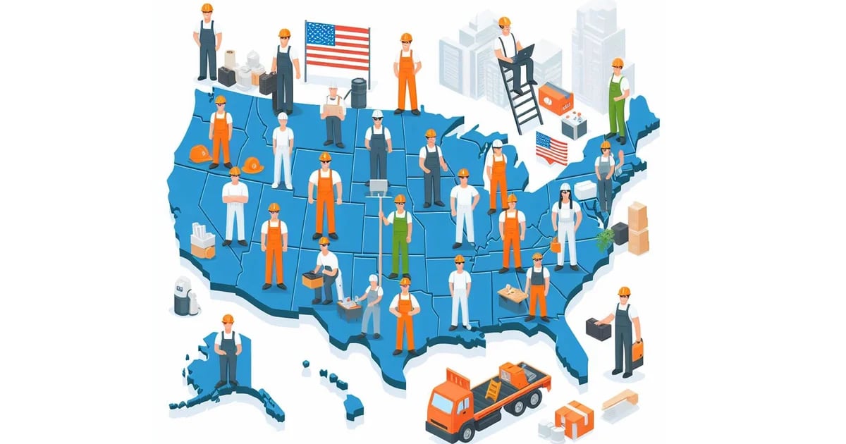 Les 10 meilleurs et pires États où travailler aux États-Unis