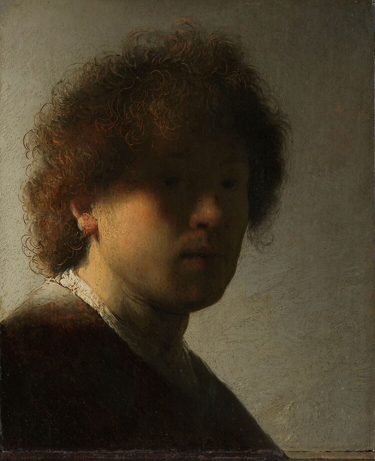 Rembrandt van Rijn, Autorretrato ca.1628