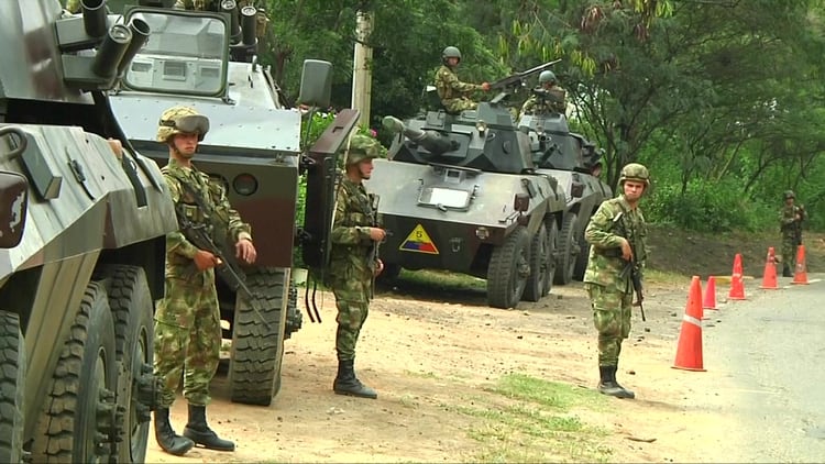 Los ejercicios de los militares del rÃ©gimen de Maduro aumentaron aÃºn mÃ¡s la tensiÃ³n entre Venezuela y Colombia