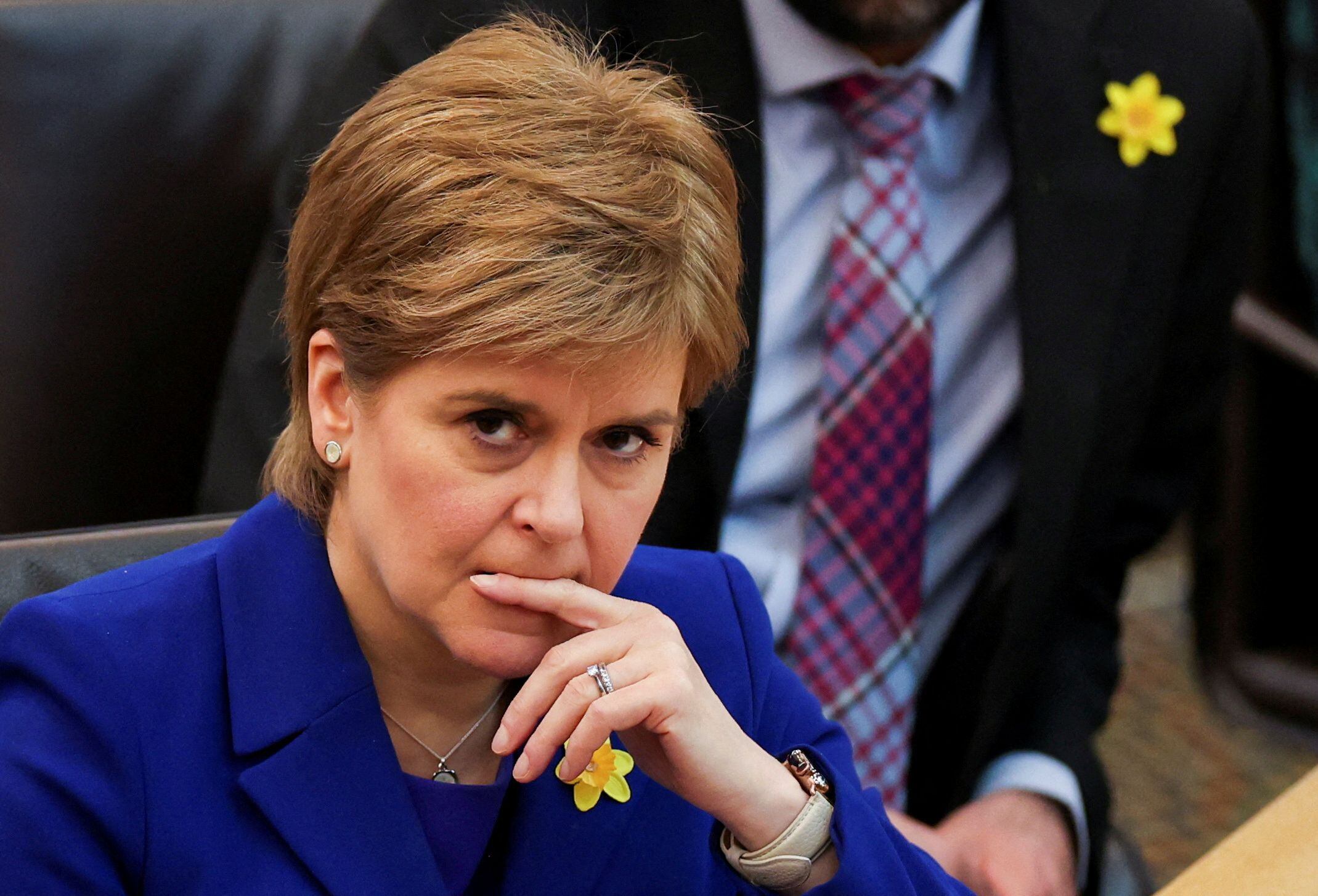 La ex primera ministra escocesa Nicola Sturgeon (REUTERS/Russell Cheyne/archivo)