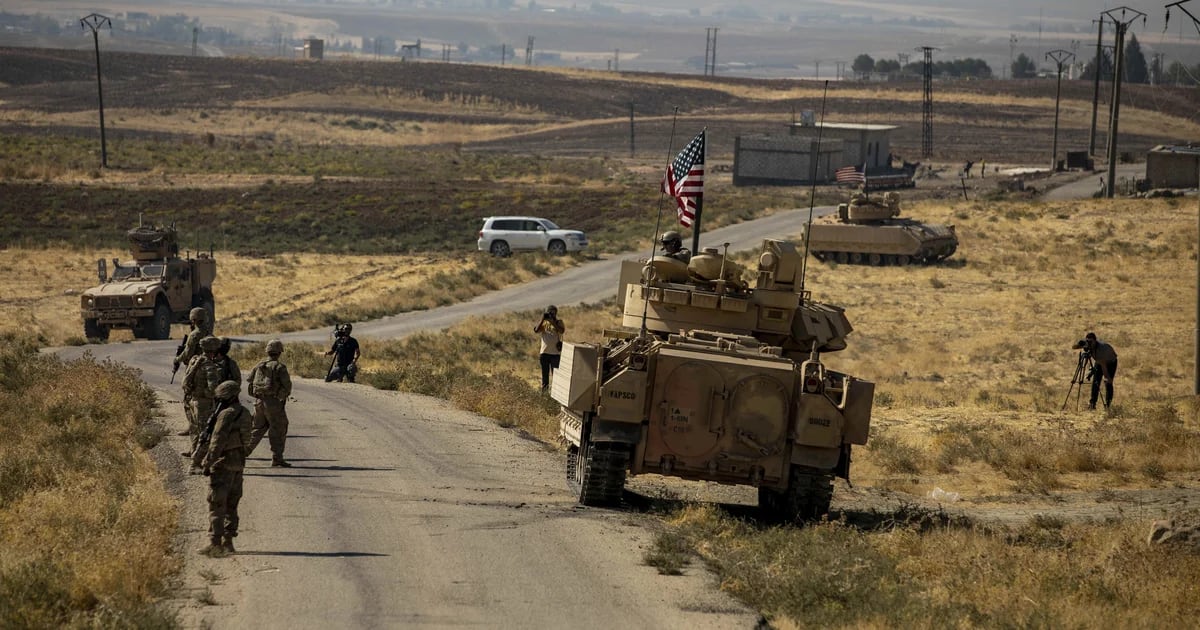 Cinque missili sono stati lanciati dall'Iraq verso una base militare americana in Siria