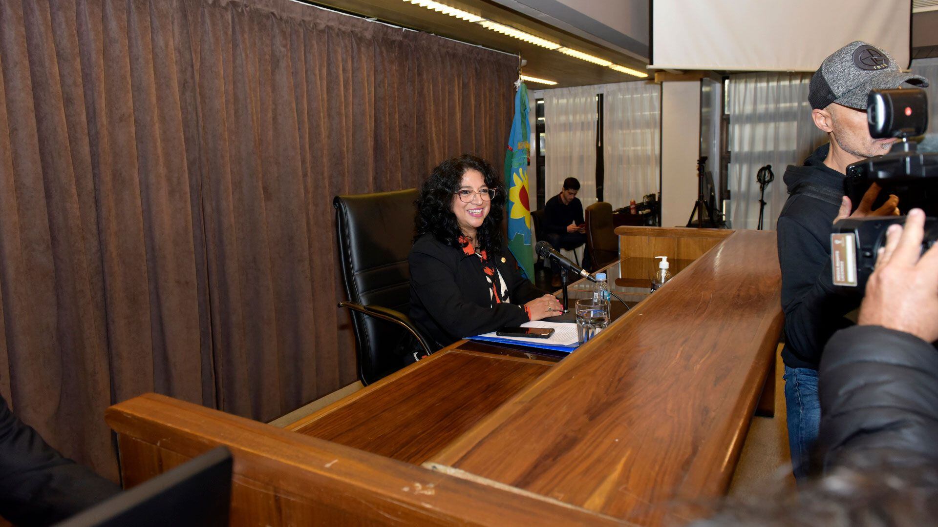 La jueza Claudia Dávalos, del Juzgado N°2 de Lomas de Zamora (Gustavo Gavotti)