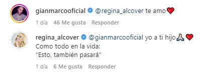 Gian Marco recibe el respaldo de su madre. (Instagram)