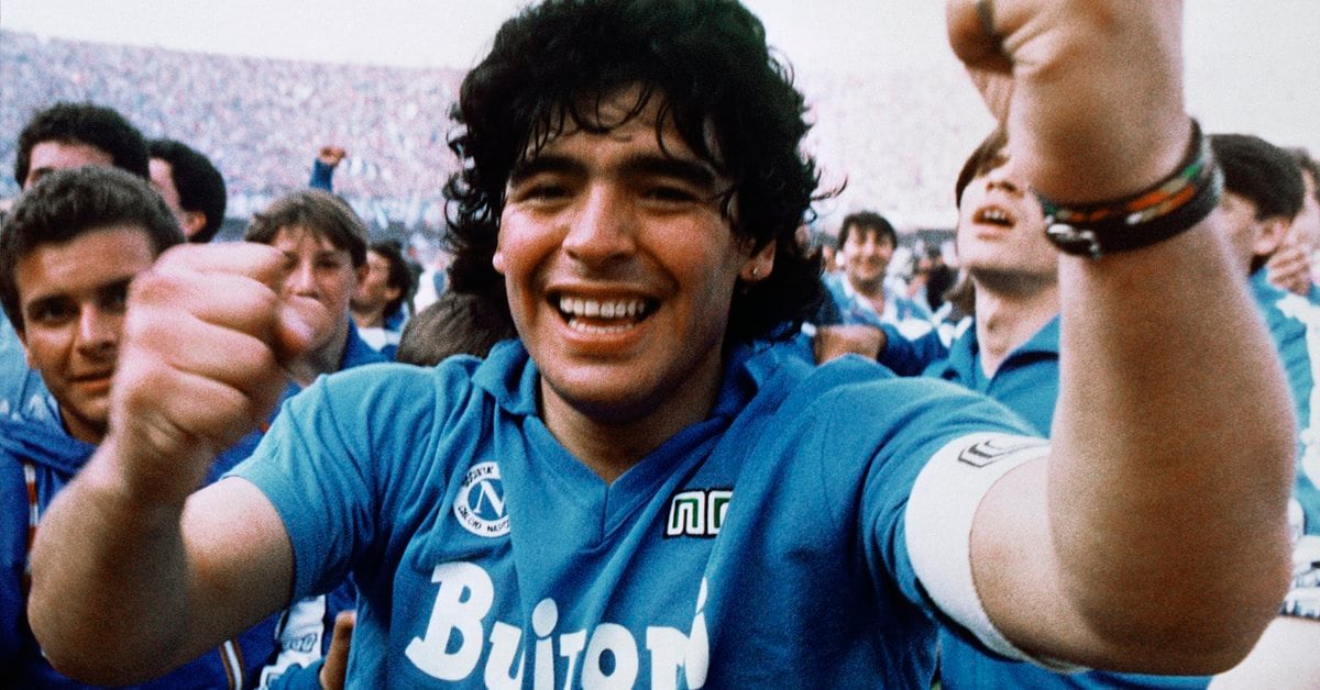 Filter the first images of the new series by Diego Maradona