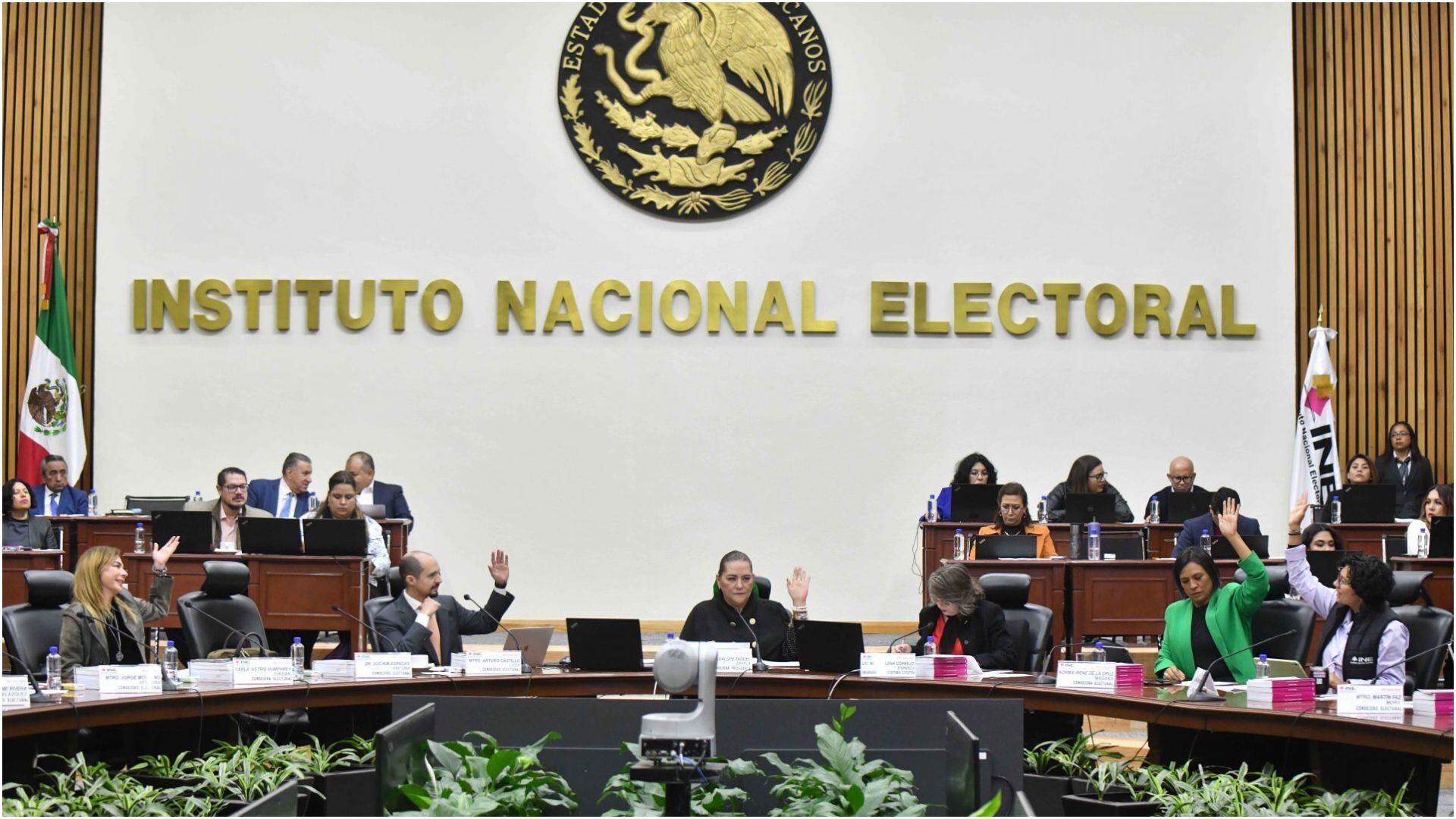 INE-Consejo General-Elecciones 2024-México-11 de abril