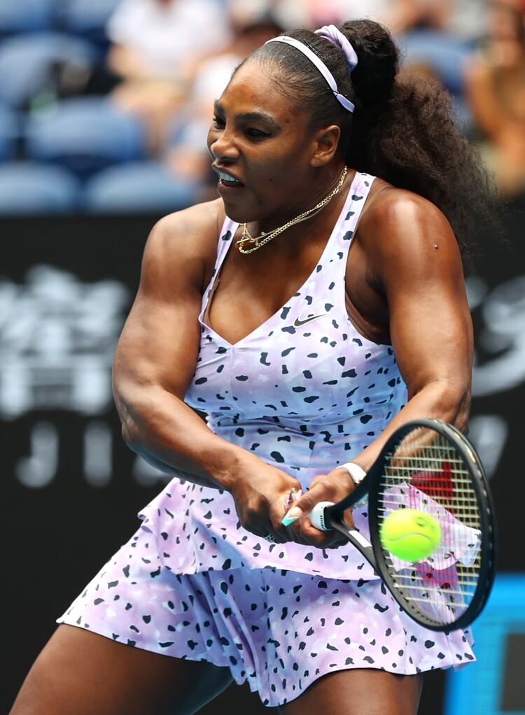  Serena Williams probó un baño de miles de dólares (REUTERS)