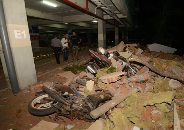 La isla de Lombok también fue víctima de un terremoto la semana pasada (AFP)