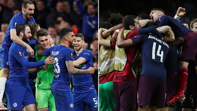 Chelsea y Arsenal se cruzarÃ¡n el 29 de mayo en BakÃº para definir al campeÃ³n de la Europa League