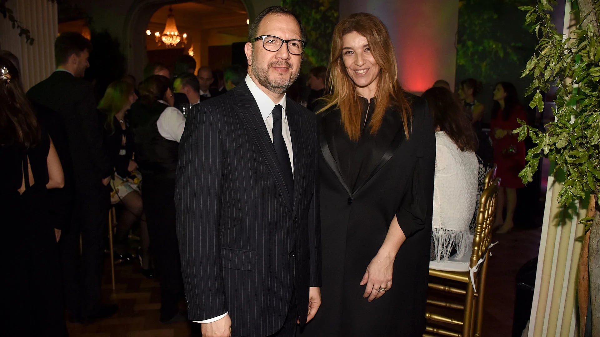 Fabián Perechodnik, secretario general del Gobierno de la Provincia de Buenos Aires, y su esposa Gabriela Solustri