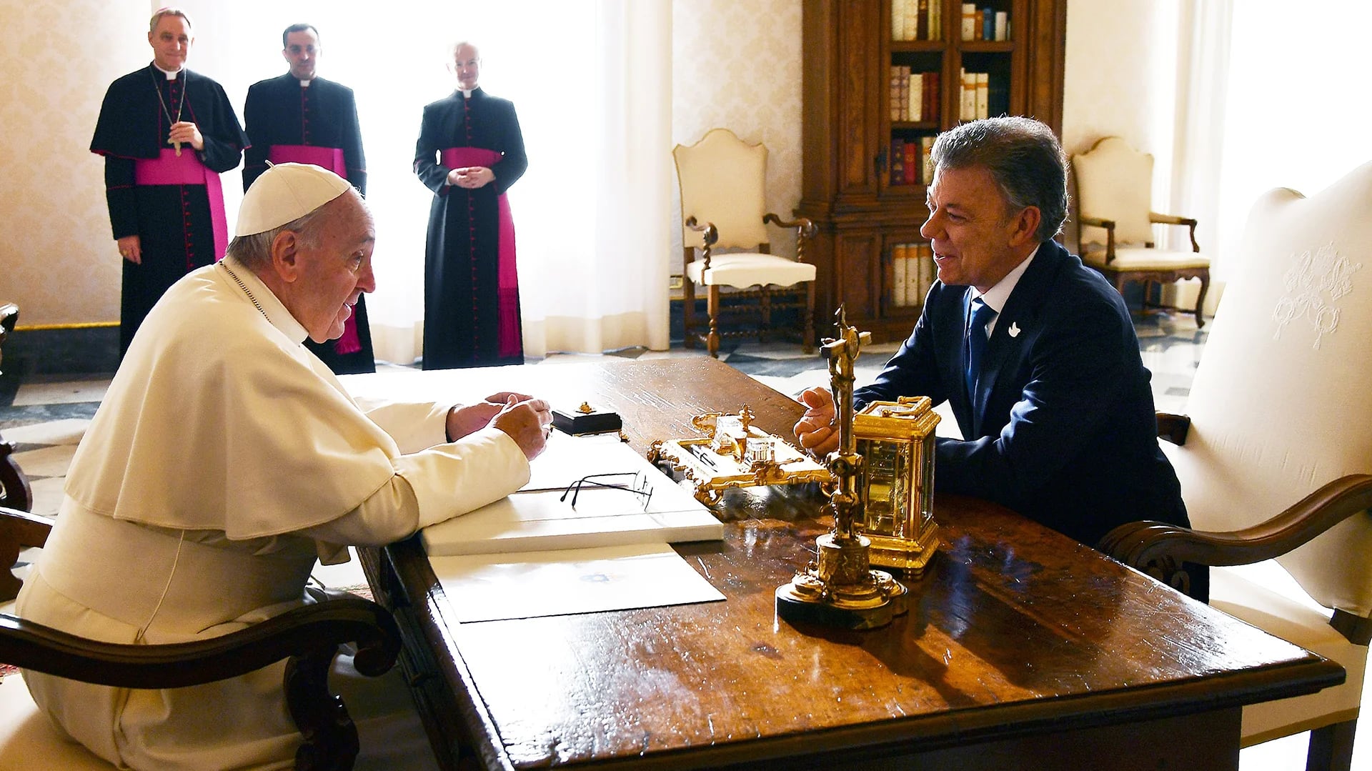 El papa Francisco ha recibido a numerosos jefes de Estado en la Santa Sede