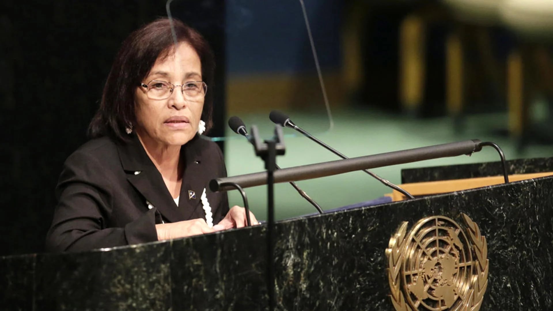 13- Las Islas Marshall también tienen una presidente mujer: Hilda Heine