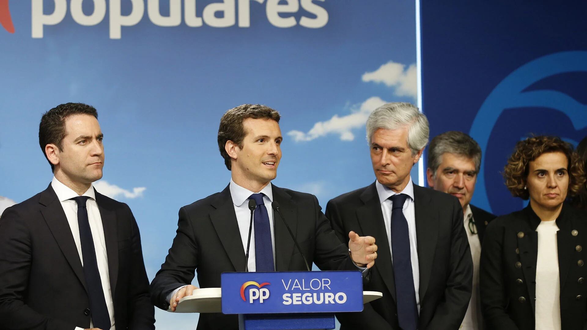 Pablo Casado reconoció que el PP hizo una elección muy mala (EFE/Javier Lizón)