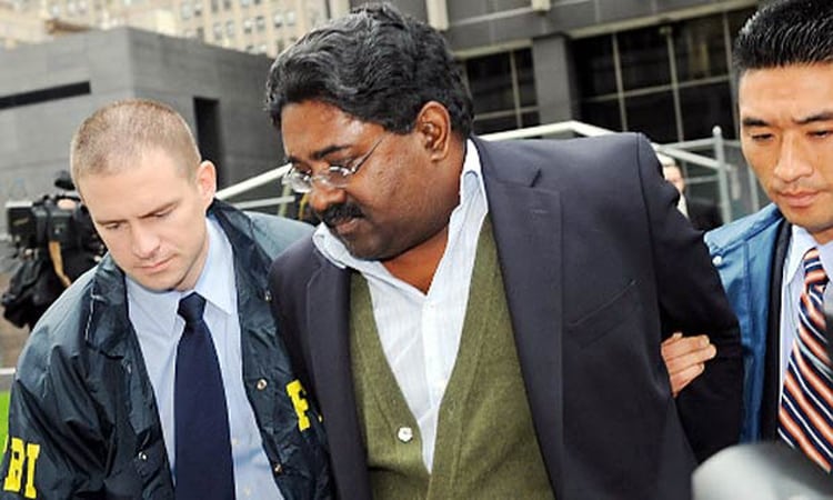 Raj Rajaratnam fue condenado por uso de información privilegiada para obtener ganancias. (AP)