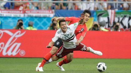 En el Mundial de Rusia 2018, México venció 2 a 1 a Corea del Sur (Foto: AP)