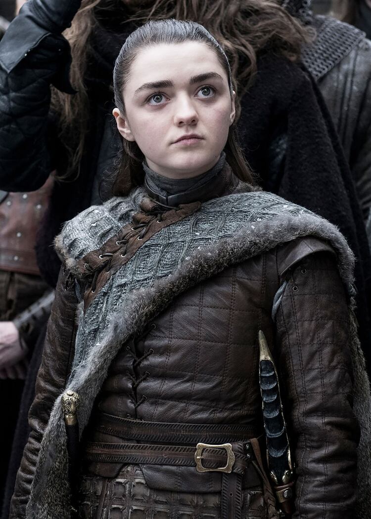 Maisie Williams como Arya Stark (HBO)