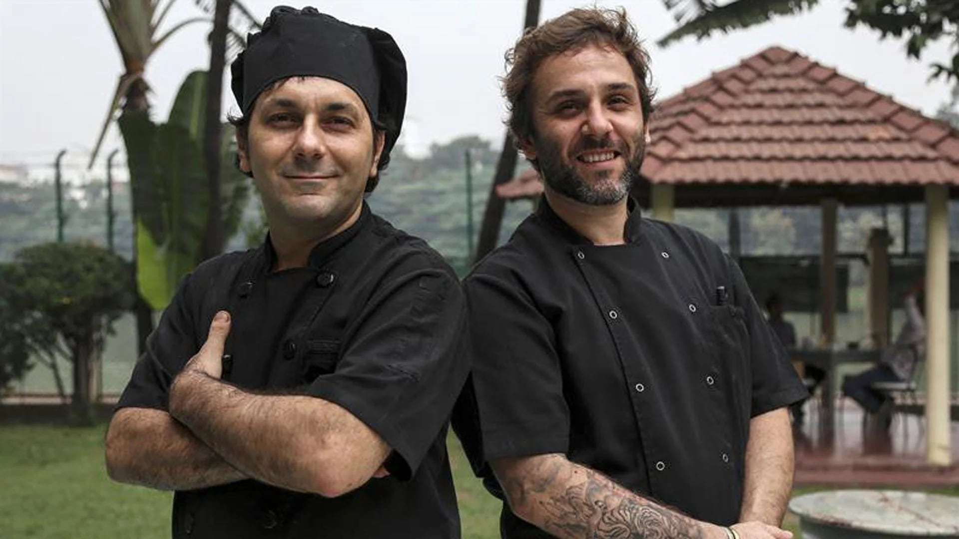 Diego Rossini y Gastón Palacios, los chefs argentinos