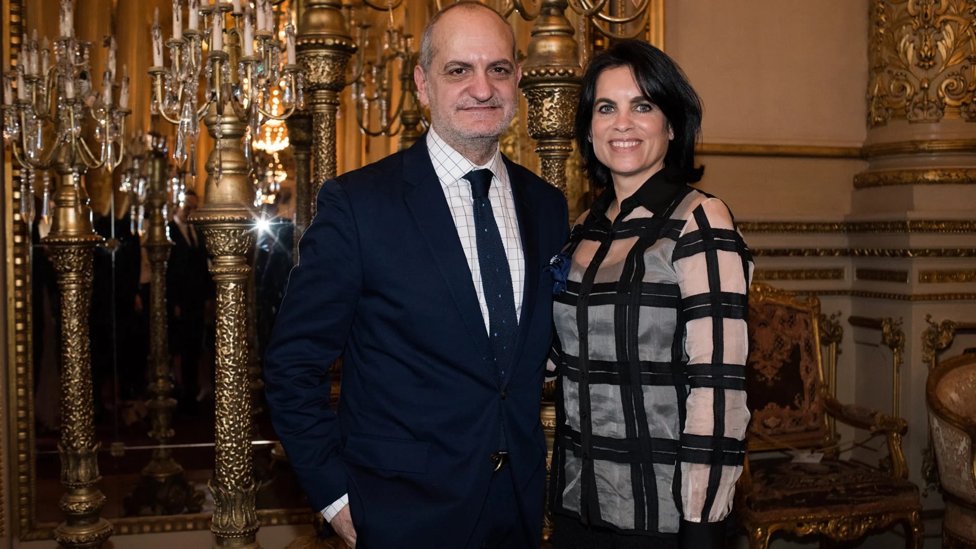 Laurencio Adot y Marcela Remoli (Head of Marketing de HSBC)