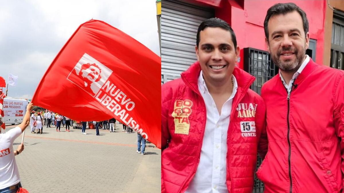 Este candidato al Concejo de Bogotá que va por el Nuevo Liberalismo ha recibido apoyo d- crédito Colprensa / Instagram @juan_aaronrivero