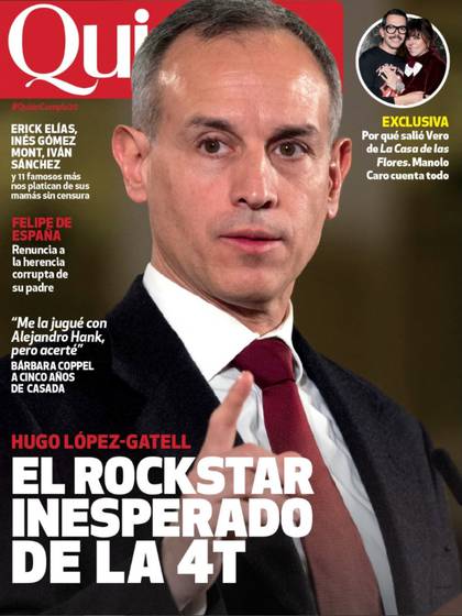 López-Gatell, en la portada de la revista Quién