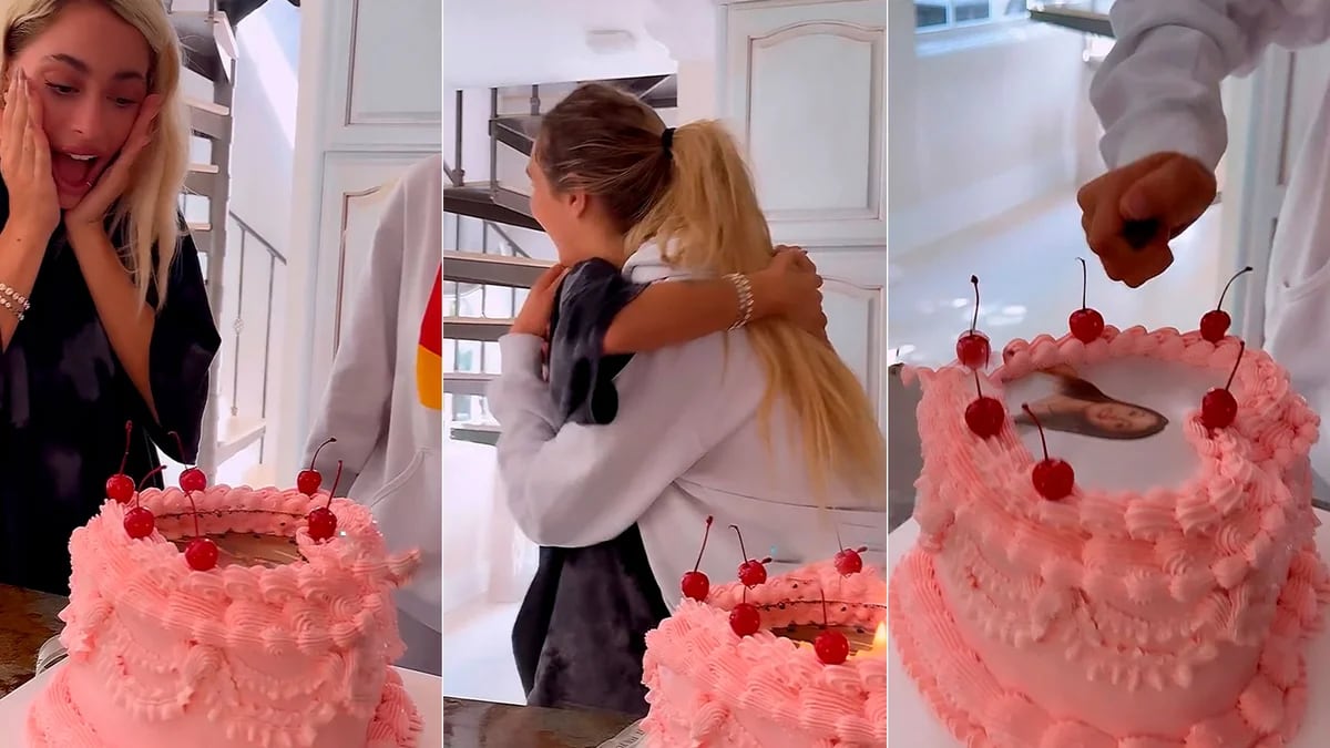 Tini Stoessel empezó su cumpleaños con amigas en Miami: el llamativo detalle de la torta y su reacción