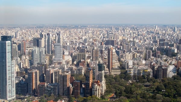 La ciudad de Buenos Aires, desde el aire (IStock)