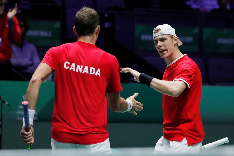 Canadá se impuso a Rusia y llegó a la final de la Copa Davis (Reuters)