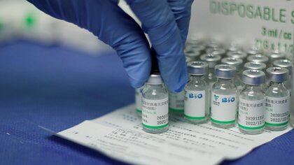 Viales de la vacuna china de Sinopharm (REUTERS/Leonardo Fernandez Viloria/archivo)