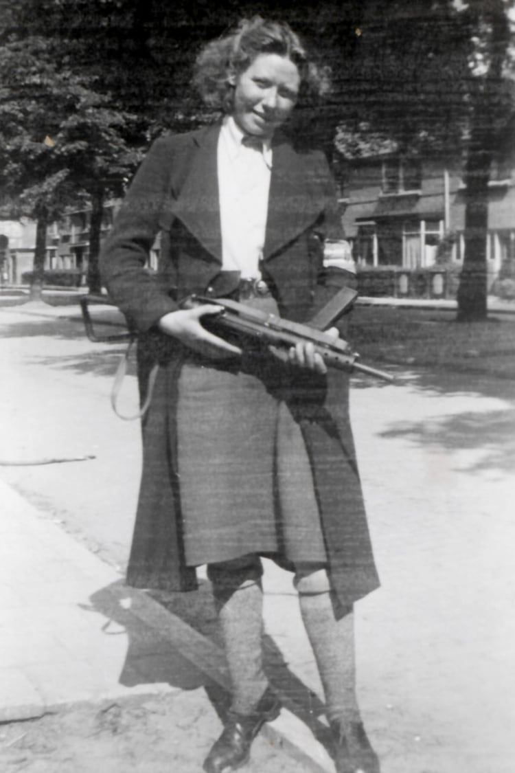 Hannie Schaft en 1943. (North Holland Archives) 