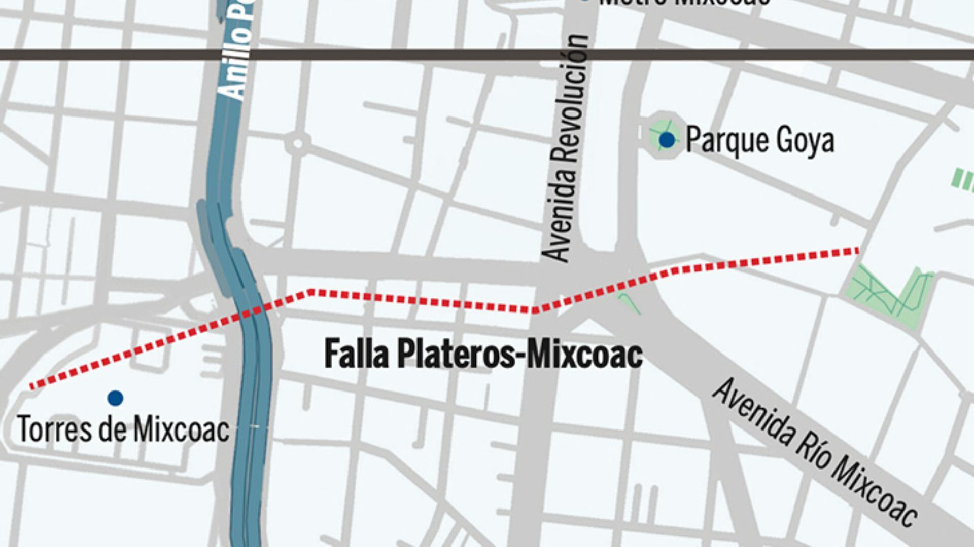 Expertos de la UNAM revelaron la ubicación de la falla geológica Plateros-Mixcoac