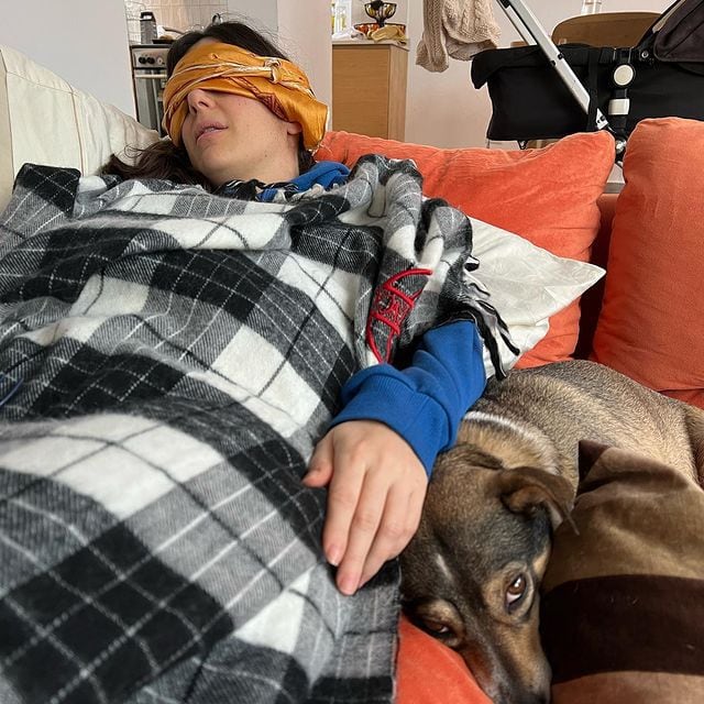 Malena Pichot mostr&oacute; el lado B de la maternidad (Instagram)