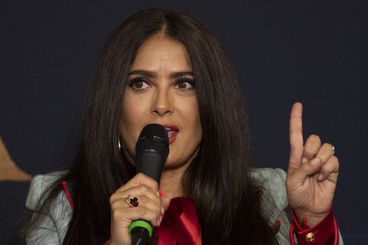 Salma está muy activa en el mundo de Hollywood (AFP)