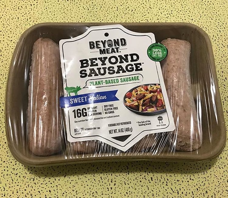 Beyond Meat comenzó con un producto vegano de imitación de pollo y se fue diversificando.