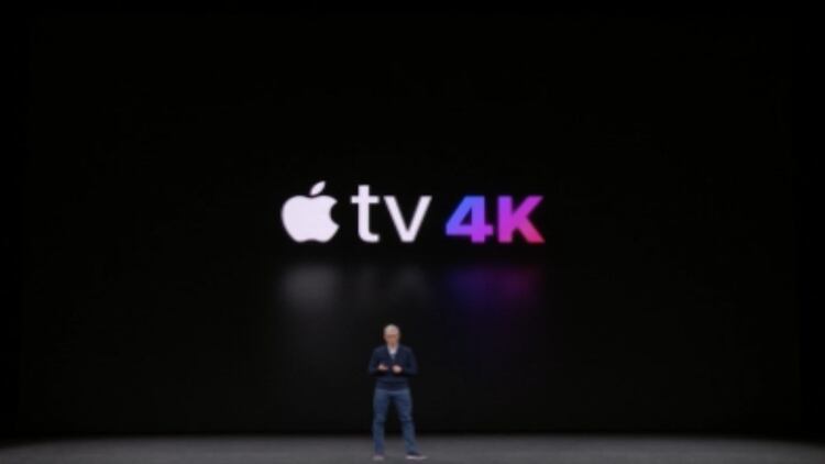 Apple TV fue presentado en diciembre de 2017 por Tim Cook, CEO de la empresa (Foto: Archivo)