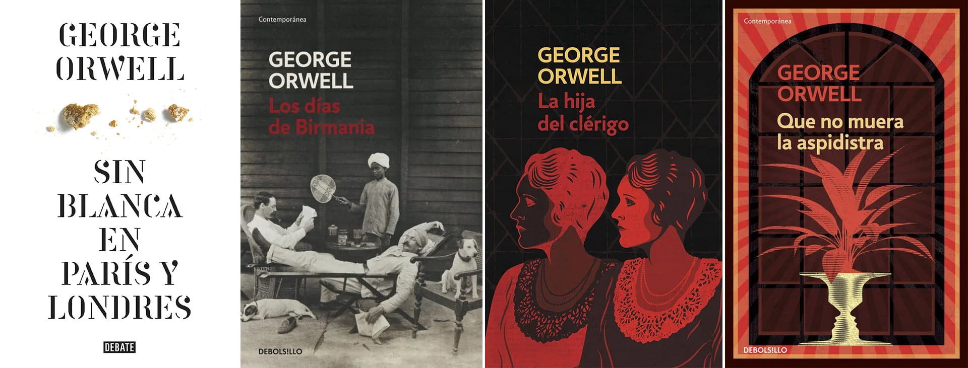 Los 4 libros que Orwell ya había publicado antes de partir hacia la guerra