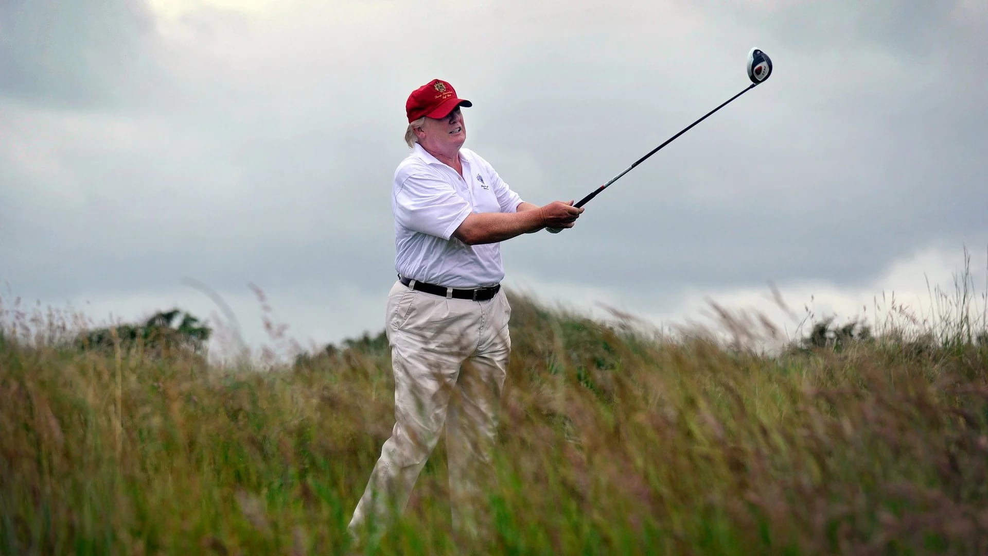 Trump solo juega al golf ocasionalmente