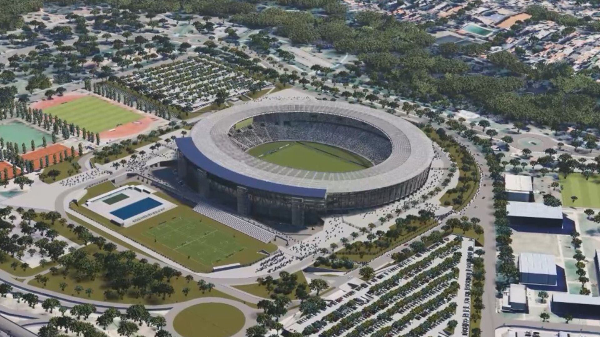 La remodelación del estadio Kempes de Córdoba