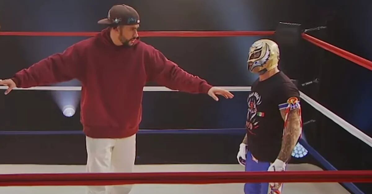 ‘They’ll fight two to three falls’: Bad Bunny appeared with Rey Mysterio on ‘The Late Late Show with James Corden’
