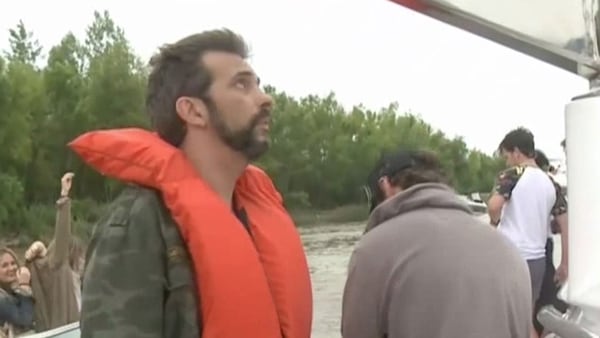 El periodista Martín Ciccioli fue arrojado al río mientras hacía una nota en un barco