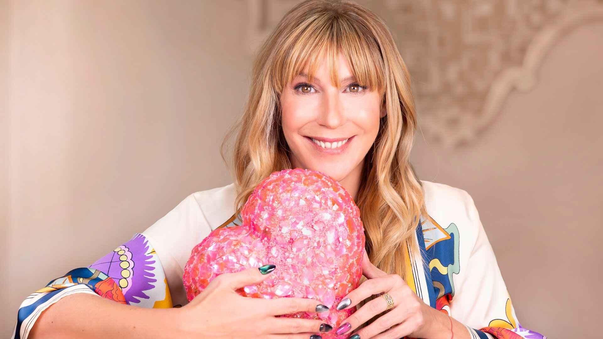 Amalia Amoedo posó para la iniciativa, en la que se destacó el aporte artístico de destacados fotógrafos (Christian Beliera)