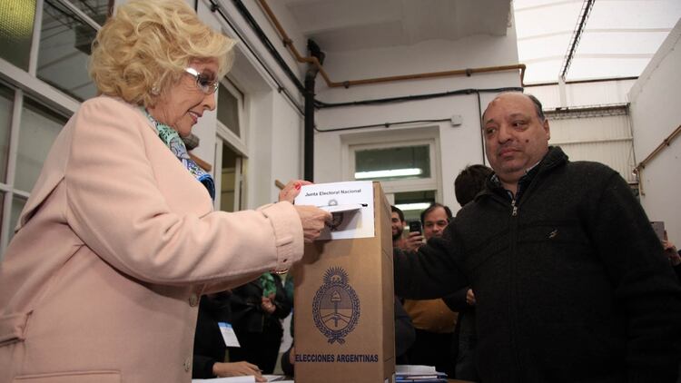 Mirtha Legrand votó pasadas las 16.30