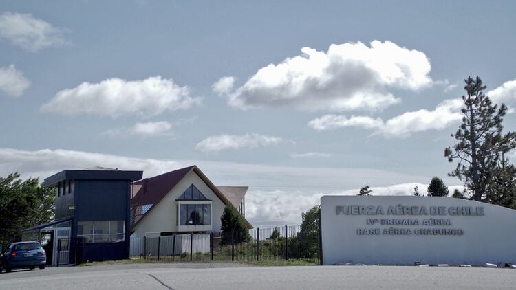 La base Chabunco en Punta Arenas (Pablo Cozzaglio/ AFP)