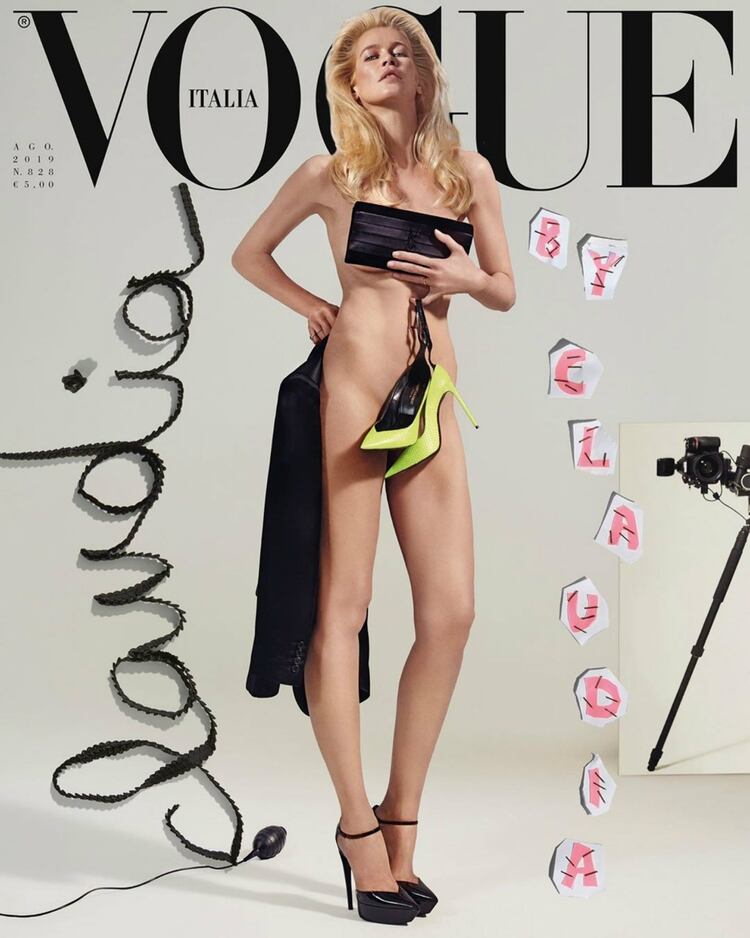 Schiffer en Vogue Italia (IG: claudiaschiffer)