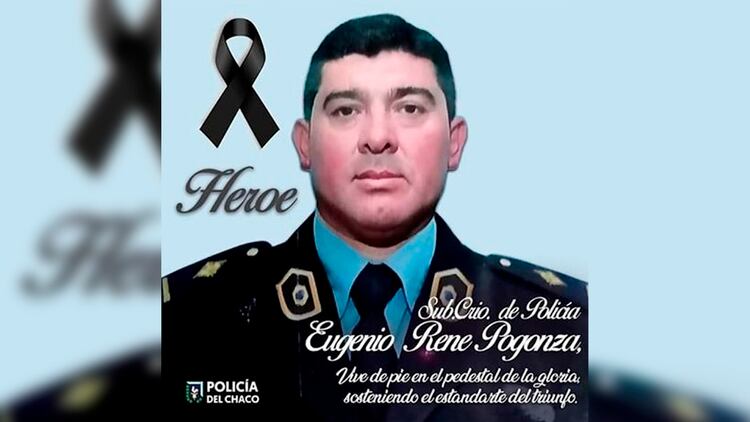 El subcomisario René Pogonza murió en Chaco por coronavirus