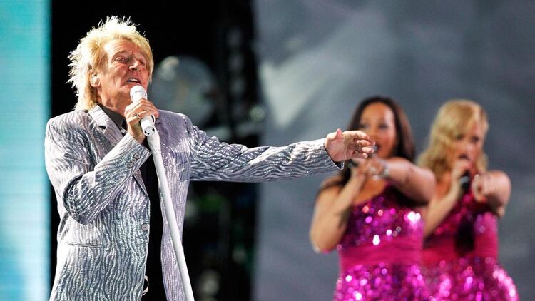Rod Stewart en un recital en Viña del Mar (Archivo / Reuters)