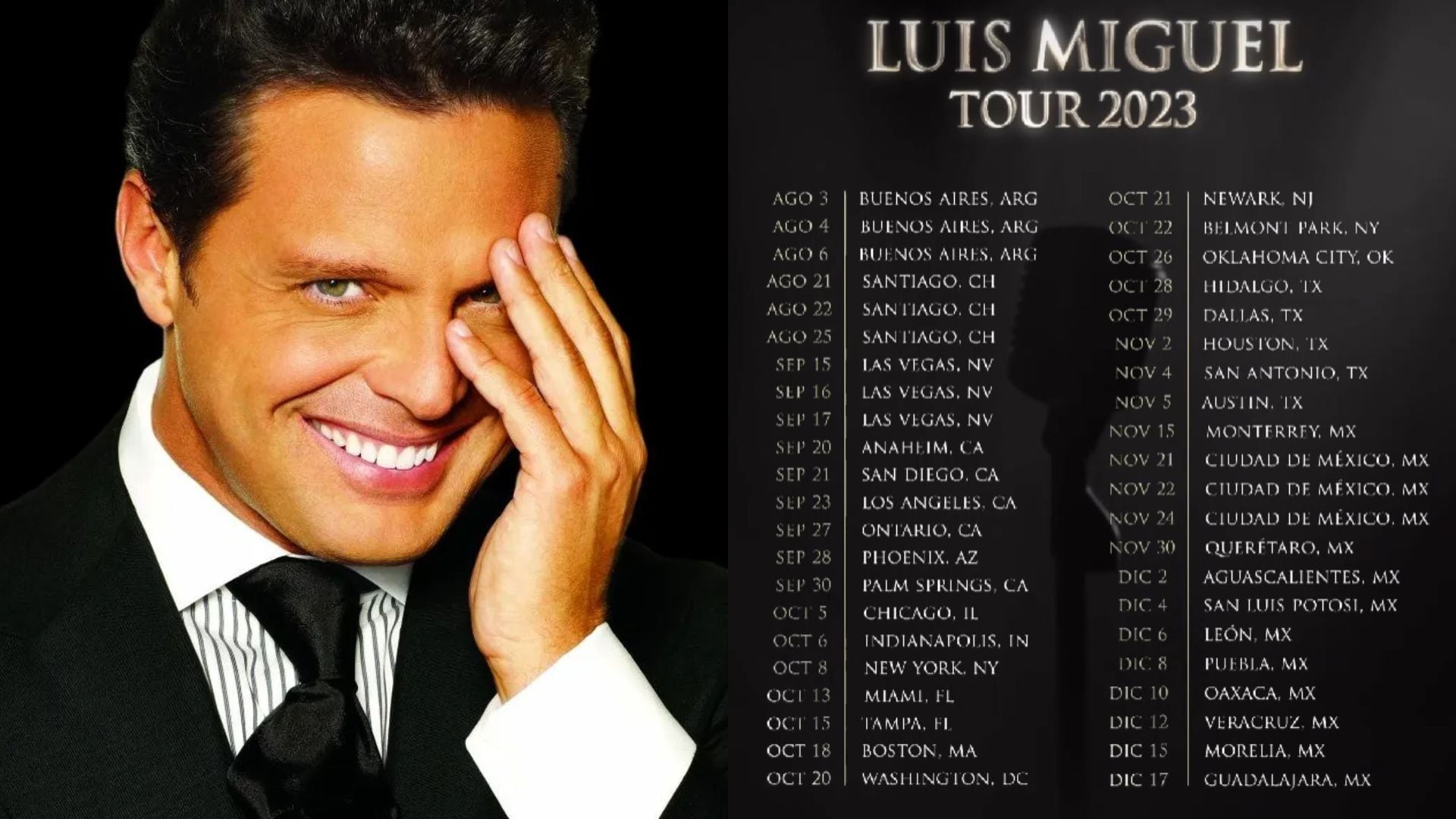 Luis Miguel anunció su tour 2023 y Perú no está incluido: los lamentos en  redes no se han hecho esperar - Infobae