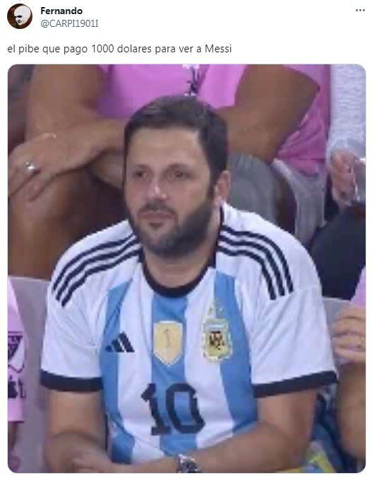 La frustración de los hinchas que fueron a Miami y se perdieron la actuación ideal del genio